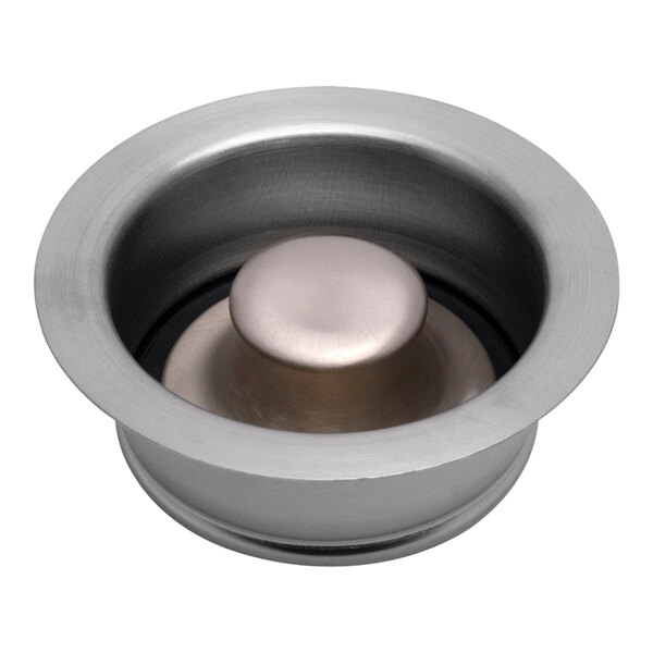 Dearborn by Oatey W9104BN Stainless Steel Garbage Disposal Flange and Stopper with Brushed Nickel Finish