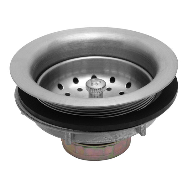 Dearborn by Oatey W9205BN Stainless Steel Sink Basket Strainer with Brushed Nickel Finish