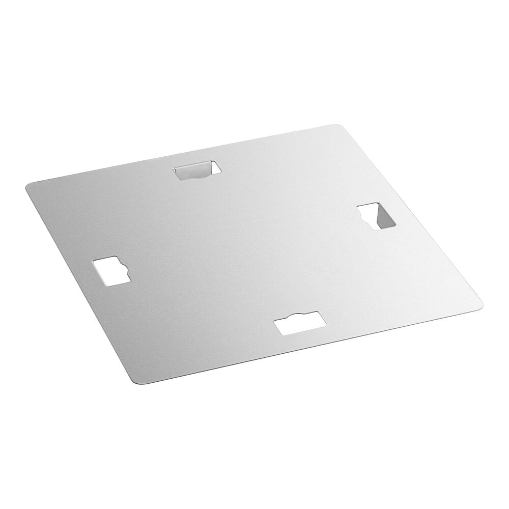 Regency 18 Gauge Stainless Steel Sink Cover for 15" x 15" Bowls