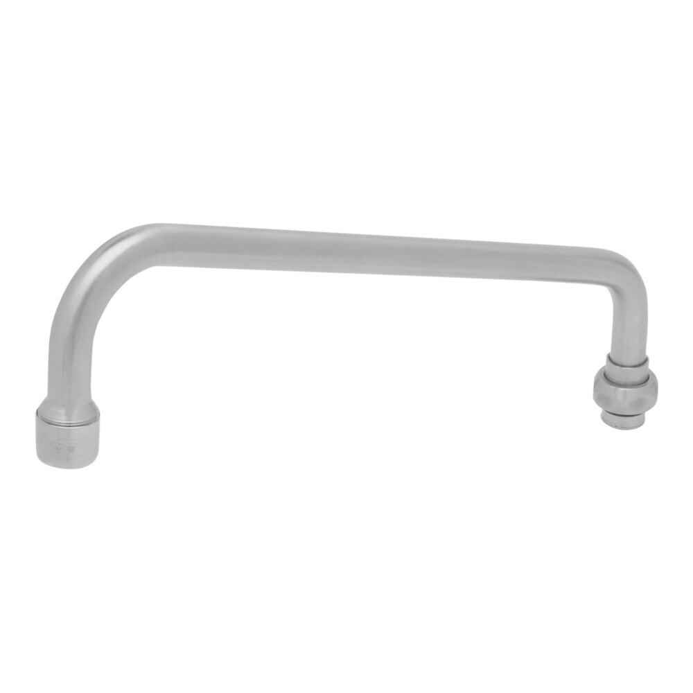 T&S S063X 14" Stainless Steel Swivel Nozzle with Stream Regulator Outlet