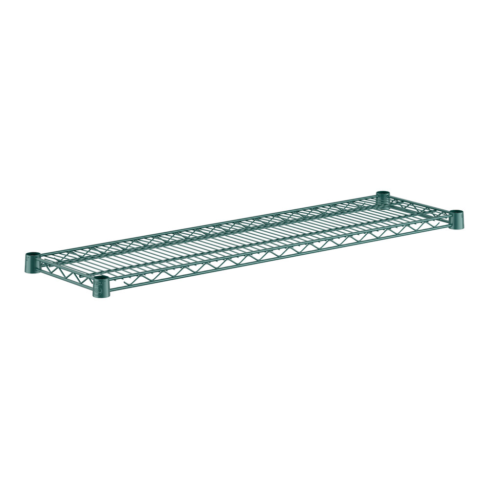 Regency 12" x 42" NSF Green Epoxy Wire Shelf