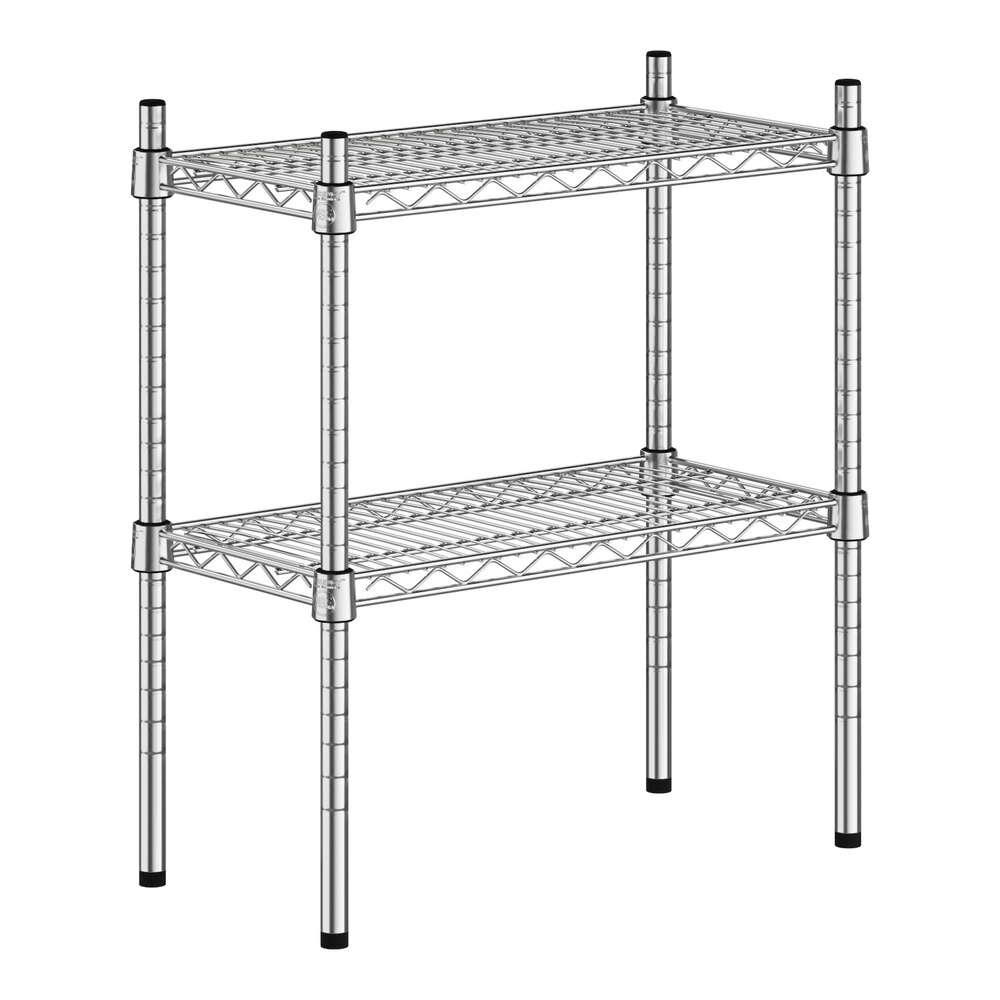 Regency 12" x 24" x 27" NSF Chrome 2-Shelf Kit