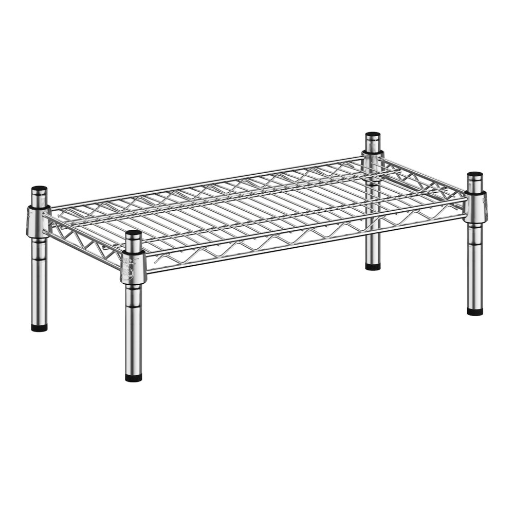 Regency 12" x 24" x 8" NSF Chrome Dunnage Shelf