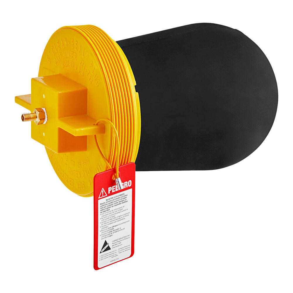 Cherne by Oatey 271758 Clean-Seal 6" Plug