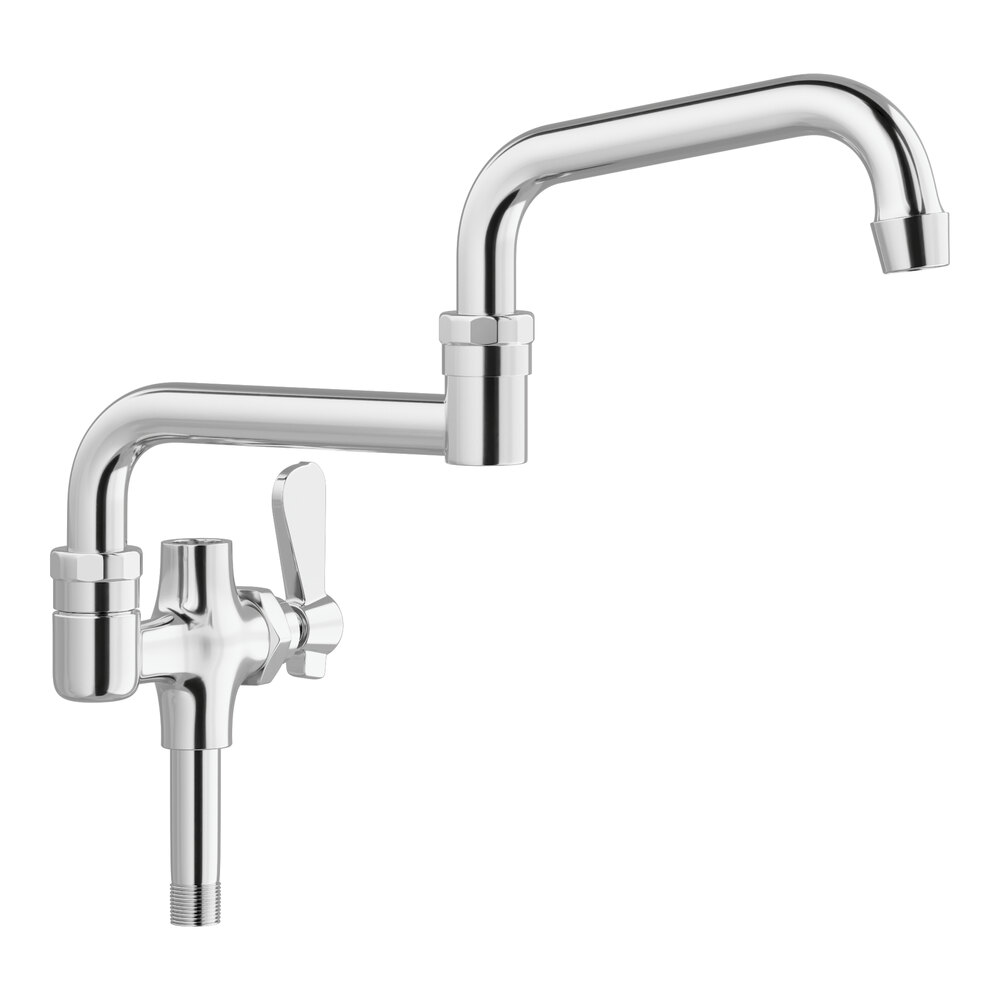 Regency Pre-Rinse Add-On Faucet with 12" Double-Jointed Swing Spout