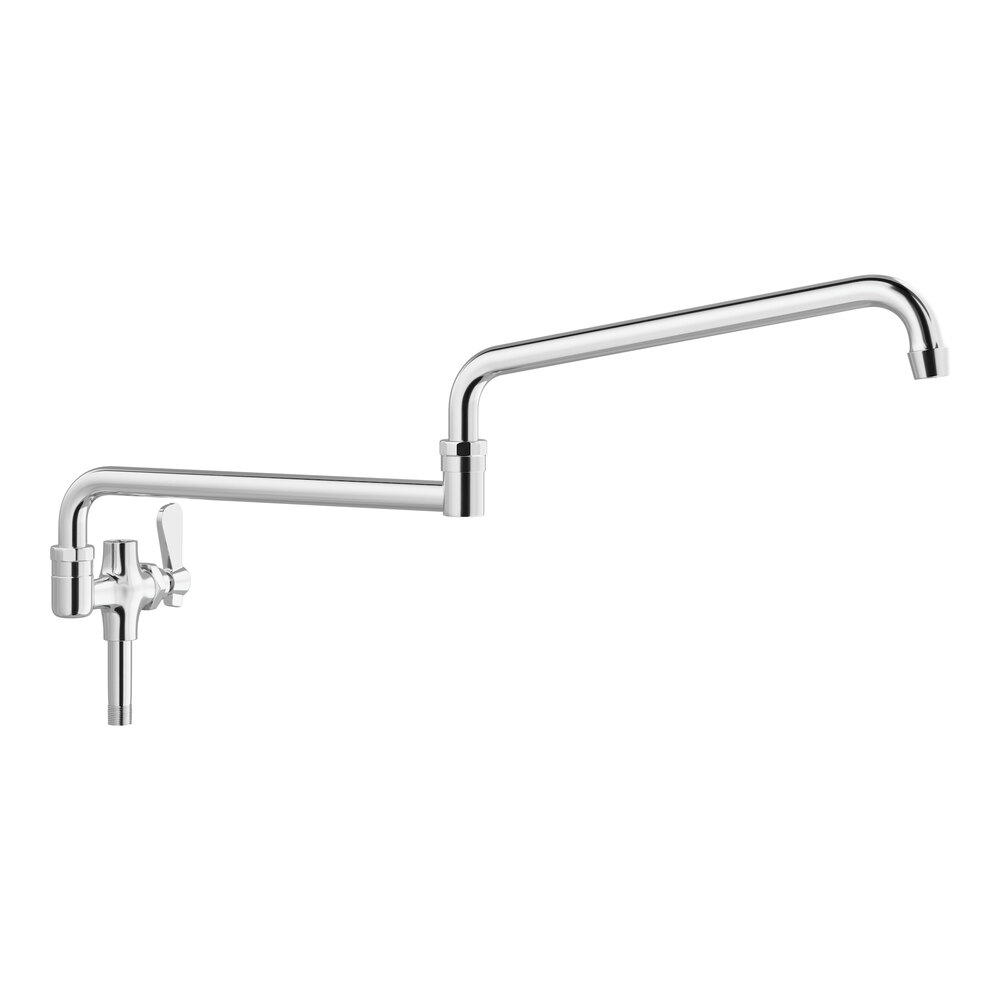 Regency Pre-Rinse Add-On Faucet with 24" Double-Jointed Swing Spout