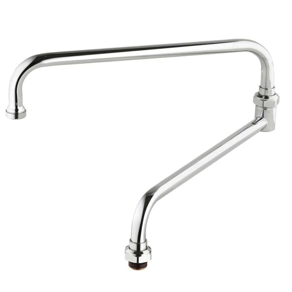 Equip by T&S 5DJ-18 18" Double-Jointed Swing Nozzle with 4.5 GPM Laminar Flow Device