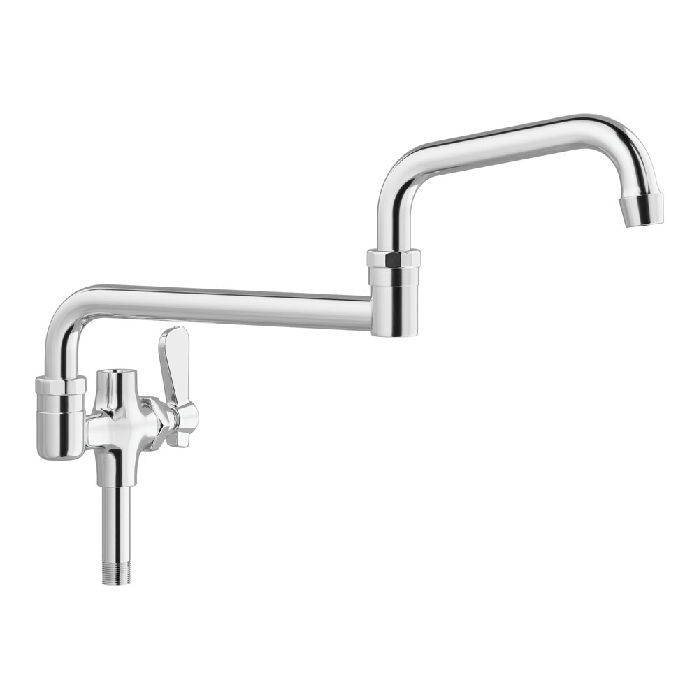 Regency Pre-Rinse Add-On Faucet with 15" Double-Jointed Swing Spout