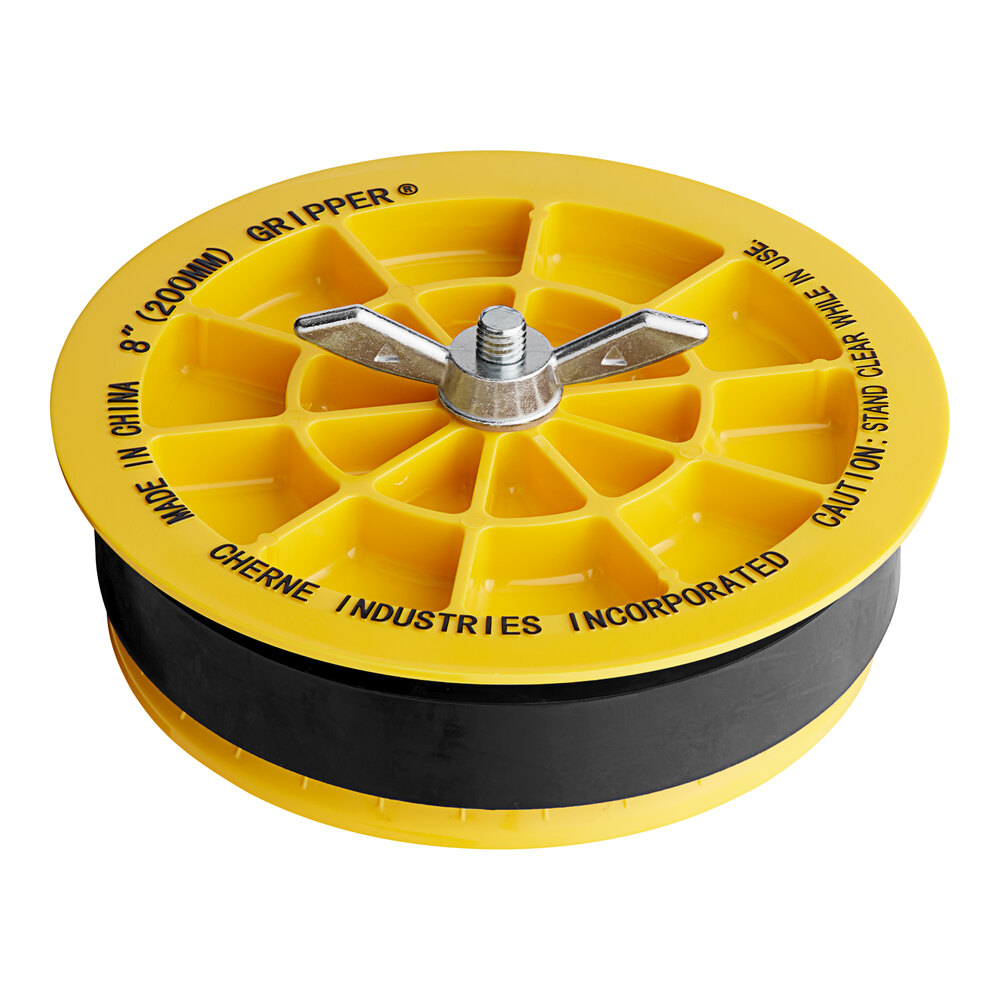 Cherne by Oatey 270270 8" End of Pipe Gripper Plug