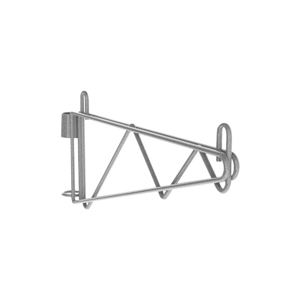 Metro 1WS24K4 Super Erecta Post-Type Wall-Mount Single Shelf Support for 24" Wide Shelves - 2/Pack