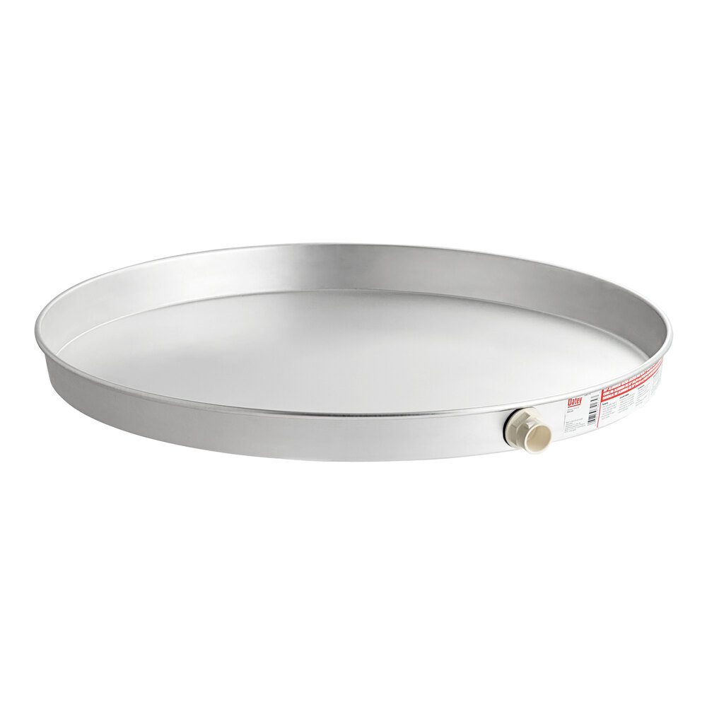 Oatey 34174 26" Aluminum Water Heater Pan with 1" CPVC Adapter