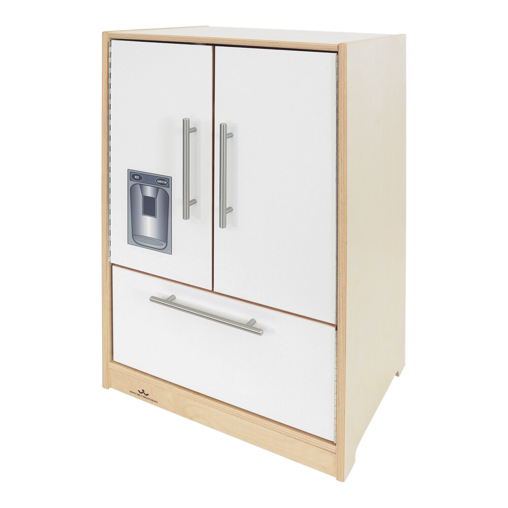 Whitney Brothers Contemporary 19" x 15" x 35" White Refrigerator