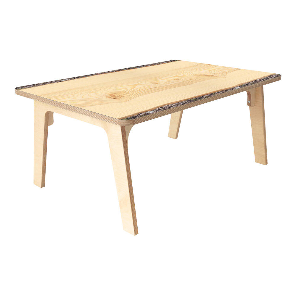 Whitney Brothers Nature View 47" x 30" x 20" Live Edge Wood Table