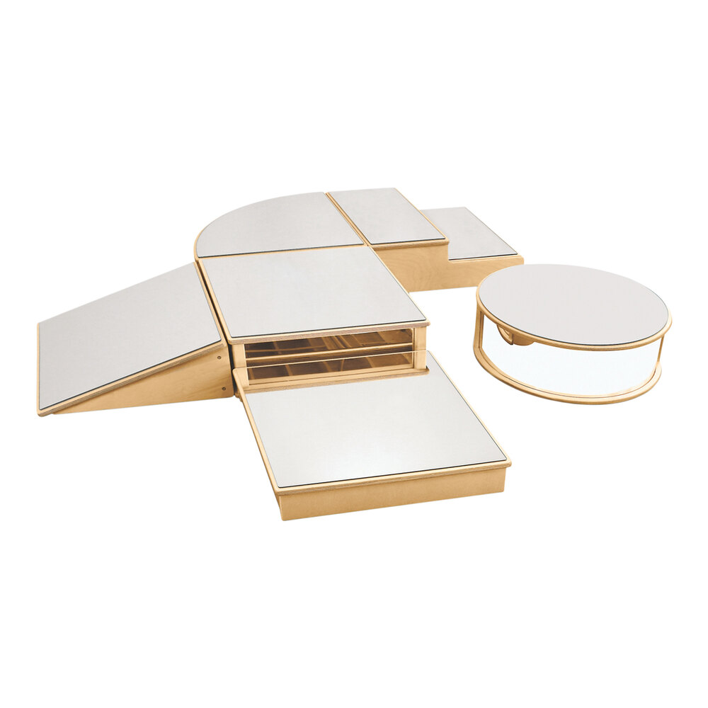 Whitney Brothers 6-Piece Wood Infant Floor Mirror Set