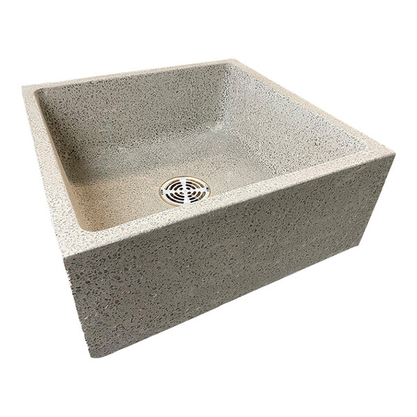 Stern-Williams MTB-2424 24" x 24" x 10" Terrazzo Mop Sink Basin