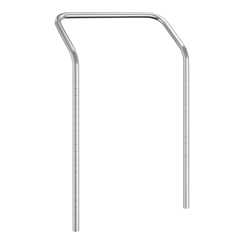 Regency 21" NSF Chrome Utility Cart Handle for 21" Shelving Units