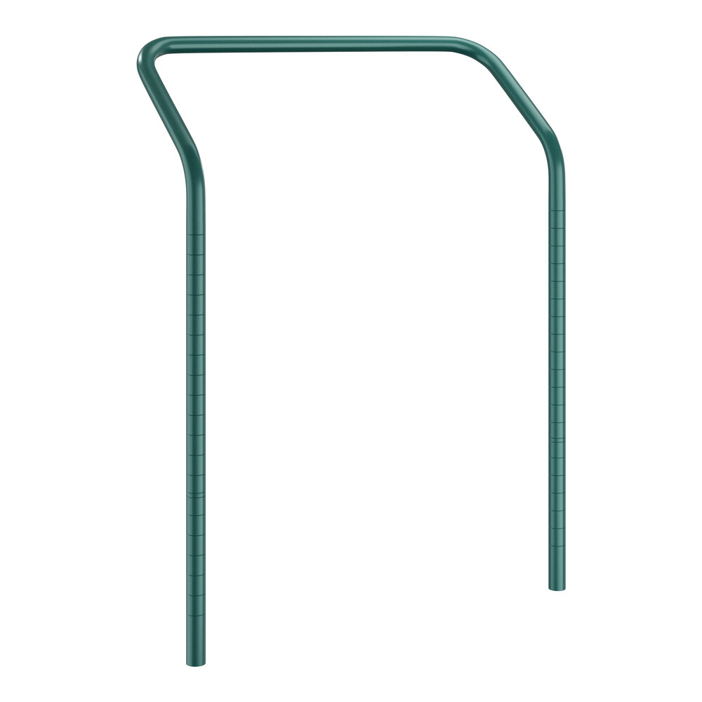 Regency 24" NSF Green Epoxy Utility Cart Handle for 24" Shelving Units