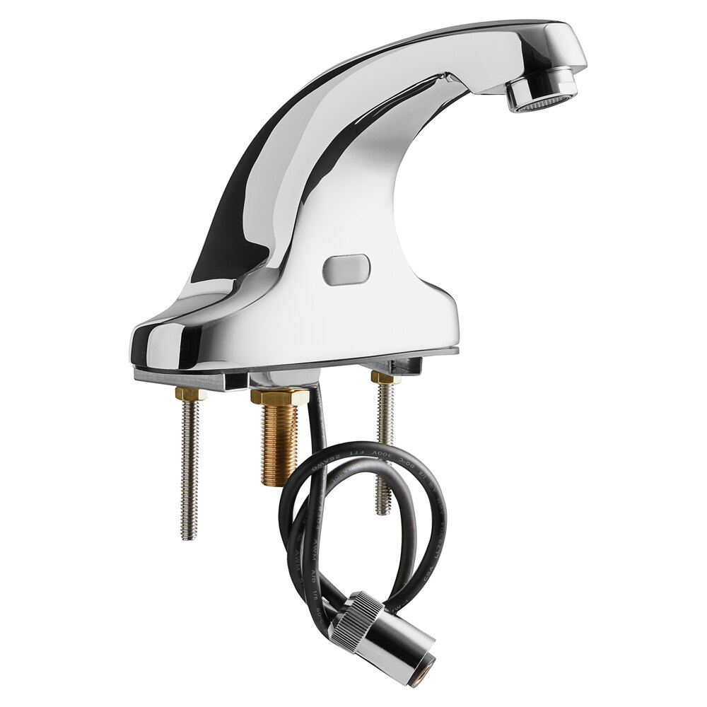 Waterloo 6" Deck-Mount Hands-Free Sensor Faucet with 3 5/8" Cast Spout and 0.5 GPM