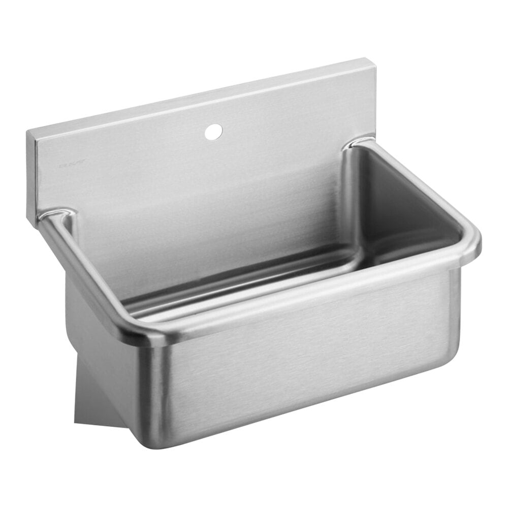 Zurn Elkay EWS25201 25" x 19 1/2" Stainless Steel Wall-Mount Hand Sink