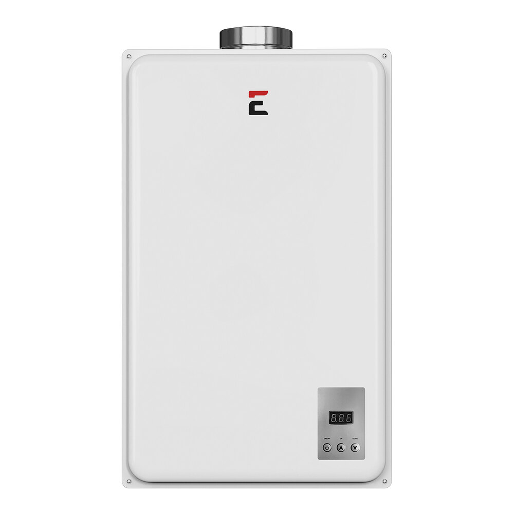 Eccotemp 6.8GB-ING 6.8 GB Series Natural Gas Wall-Mounted Indoor Tankless Water Heater - 110/120V, 6.8 GPM