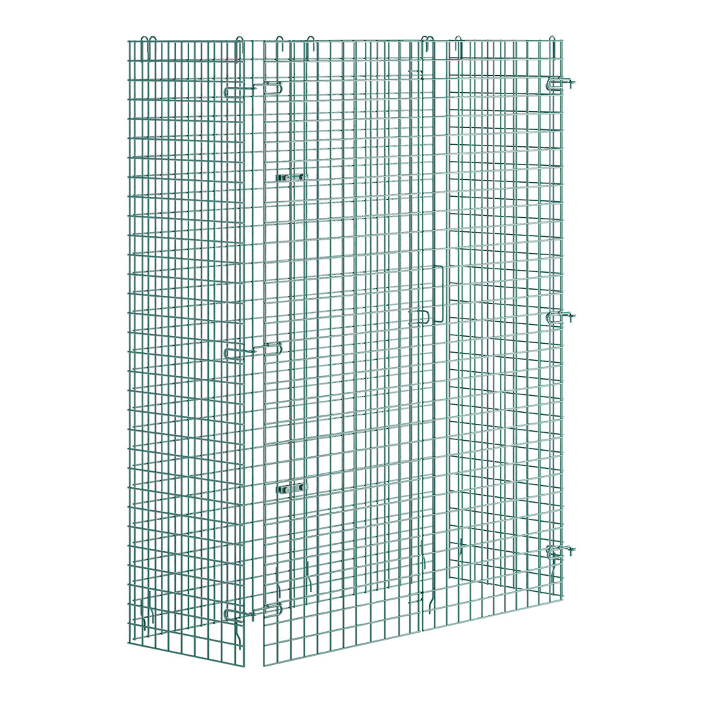 Regency NSF Green Wire Security Cage - 18" x 48" x 61"