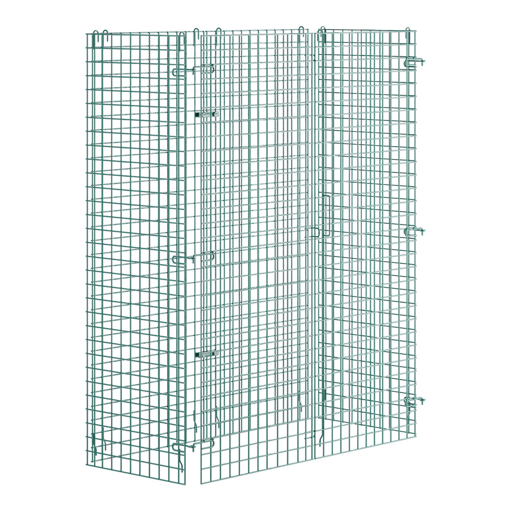 Regency NSF Green Wire Security Cage - 24" x 48" x 61"