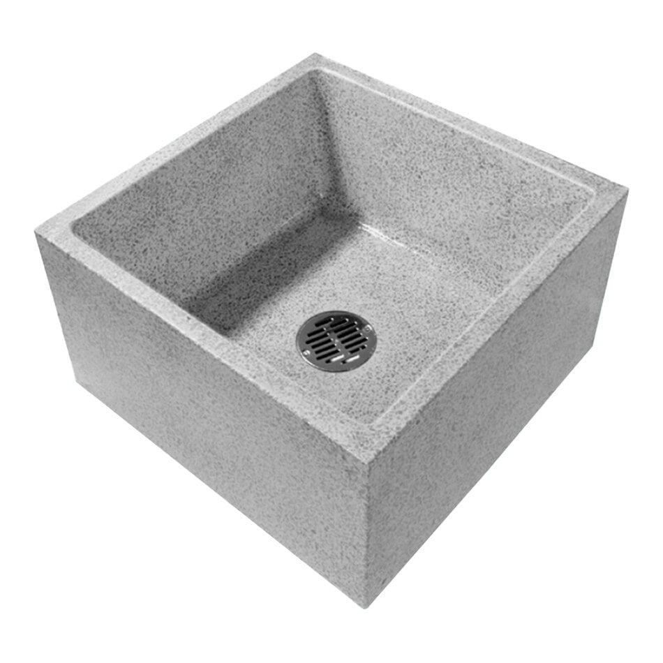 Stern-Williams SB-800 Serviceptor 24" x 24" x 12" Terrazzo Mop Sink Basin