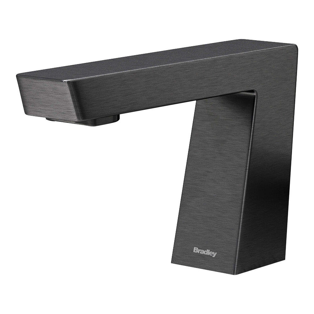 Bradley Verge Zen S53-3700-RL5-BB Brushed Black Stainless Steel Deck-Mounted Automatic Sensor Faucet
