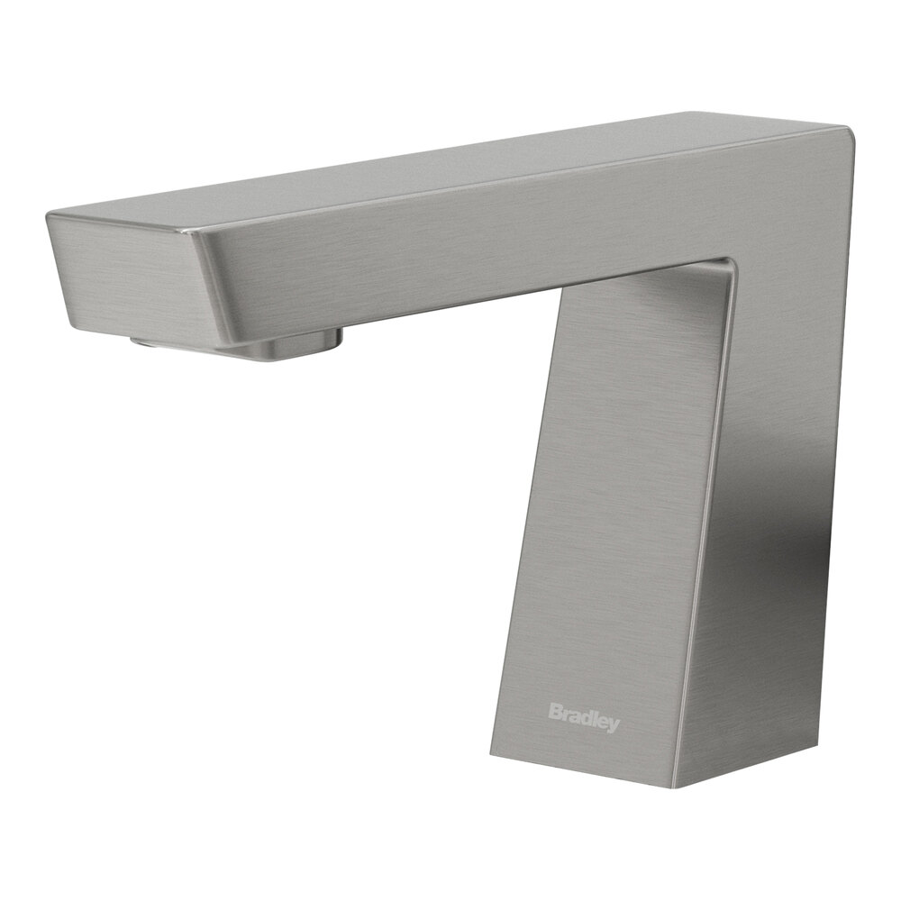 Bradley Verge Zen S53-3700-RL5-BS Brushed Stainless Steel Deck-Mounted Automatic Sensor Faucet