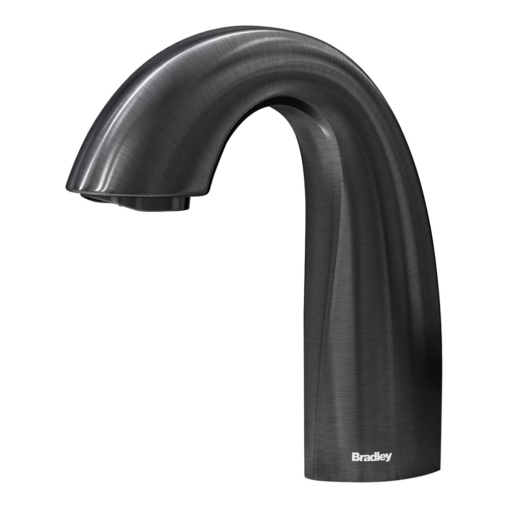 Bradley Verge Crestt S53-3100-RL5-BB Brushed Black Stainless Steel Deck-Mounted Automatic Sensor Faucet