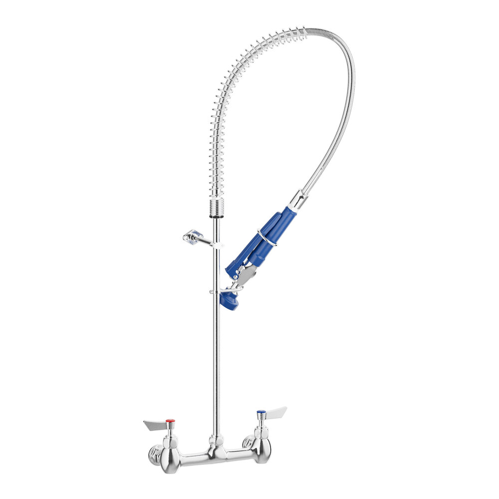 Waterloo 1.15 GPM Wall-Mounted Pre-Rinse Faucet with 8" Centers