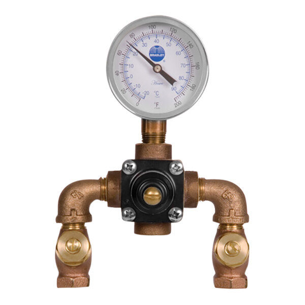 Bradley Navigator EFX8 S19-2000 18 Gauge Steel Thermostatic Mixing Valve