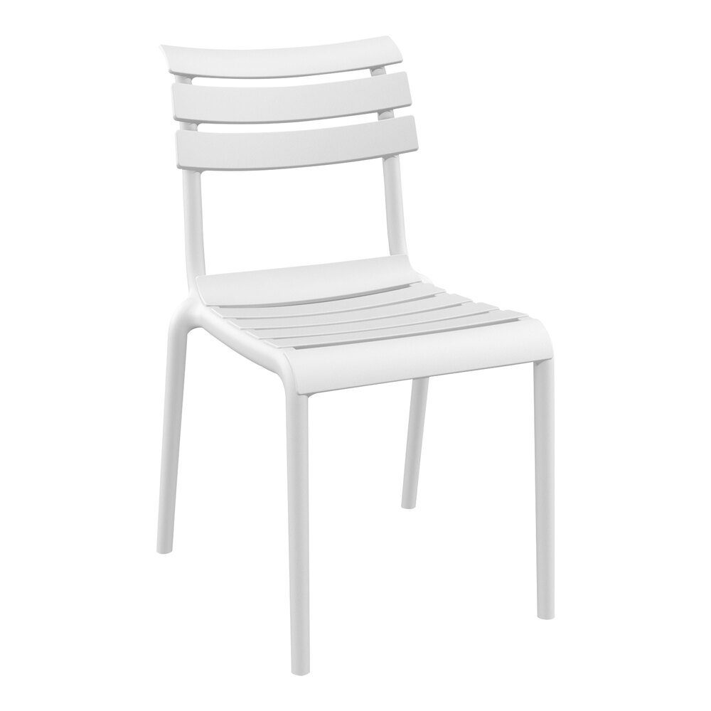 Siesta Helen White Resin Outdoor Dining Chair