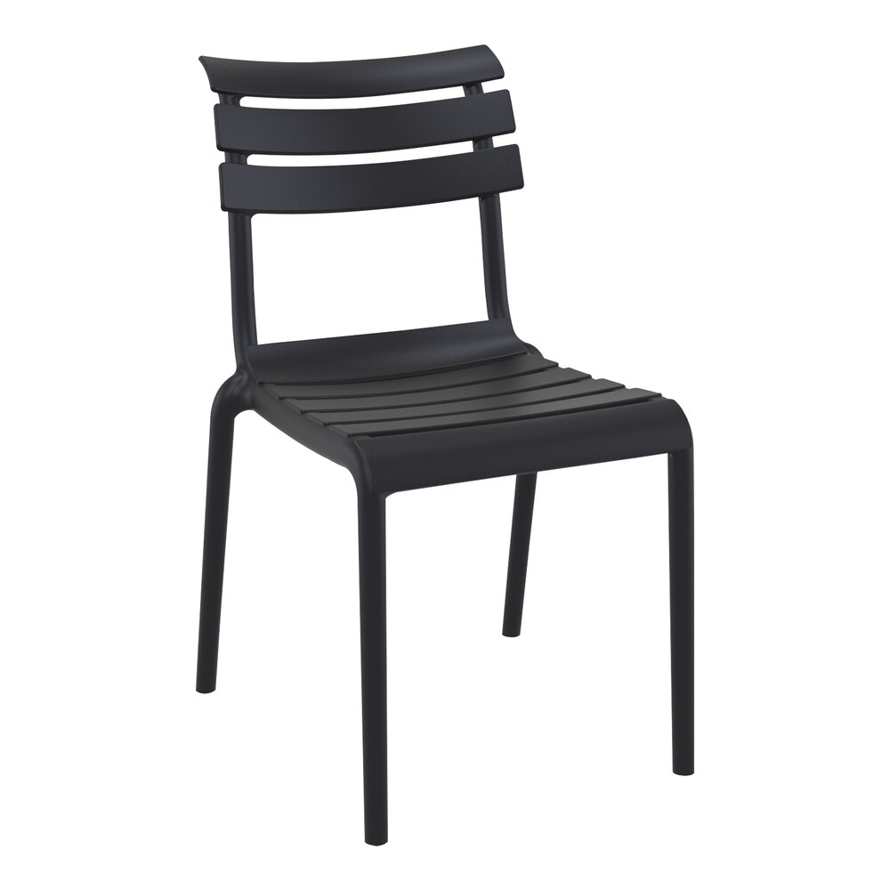 Siesta Helen Black Resin Outdoor Dining Chair