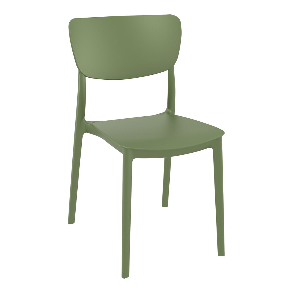Siesta Monna Olive Green Resin Outdoor Dining Chair