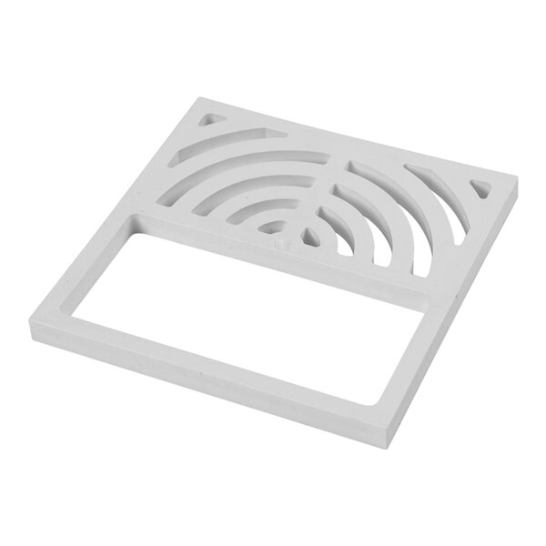 Oatey 42751 9 3/16" PVC Half-Top Grate for Floor Sinks