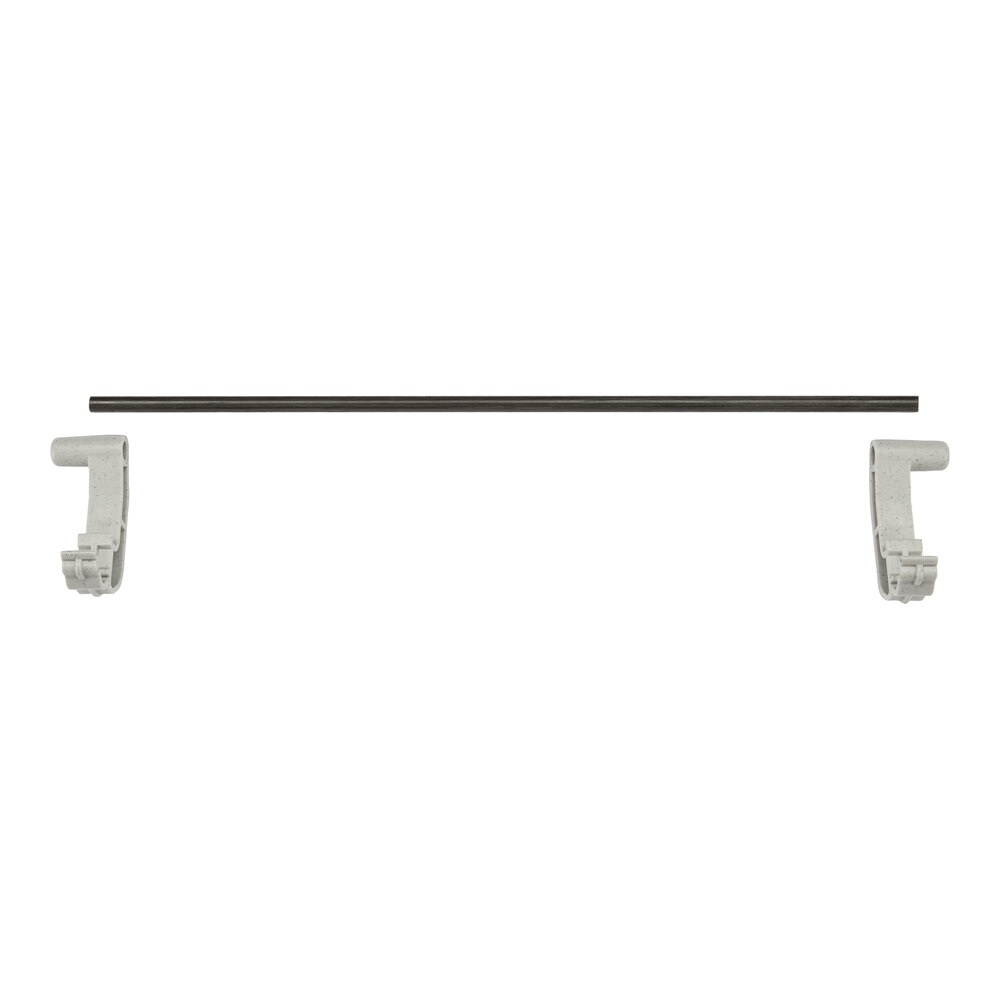 Cambro EWSR21E151 21" Soft Gray End Shelf Rail Kit for Camshelving® Elevation Series