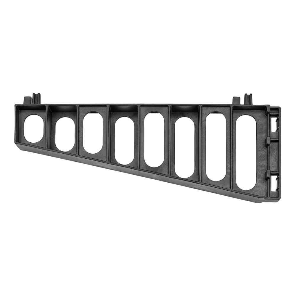 Cambro EWSSBS18110 18" Black Straight Shelf Bracket for Camshelving® Elevation Series