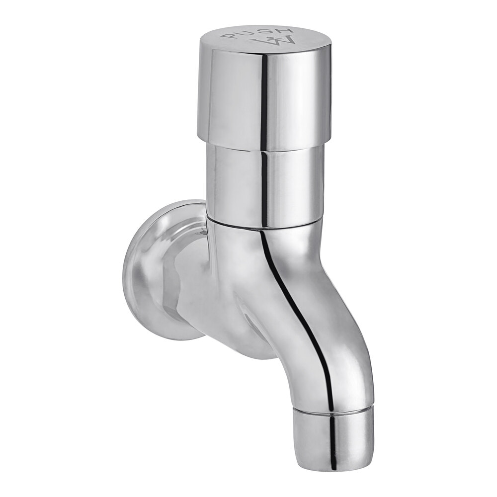 Waterloo 0.5 GPM Wall-Mount Metering Faucet with 3 5/8" Single Inlet Spout