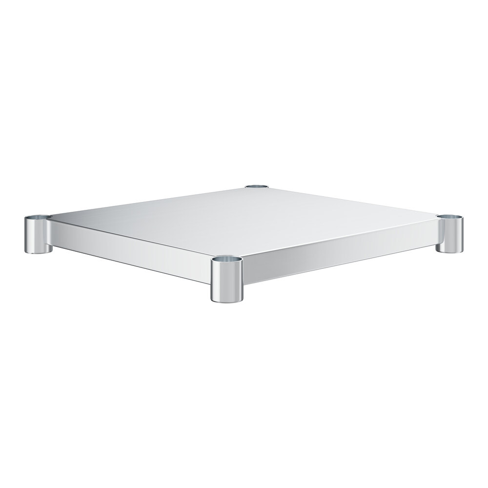 Steelton Adjustable Galvanized Steel Undershelf for 24" x 24" Work Tables