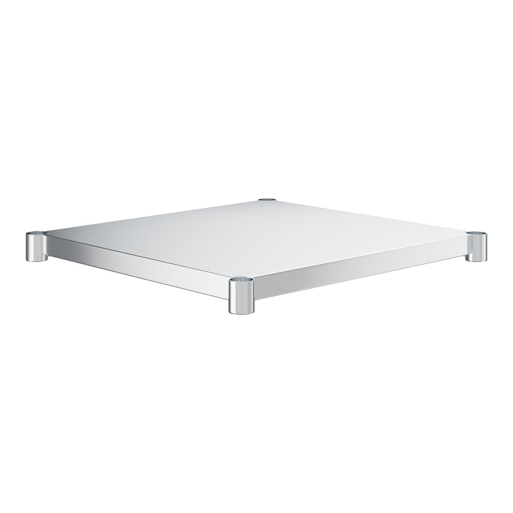 Steelton Adjustable Galvanized Steel Undershelf for 30" x 30" Work Tables