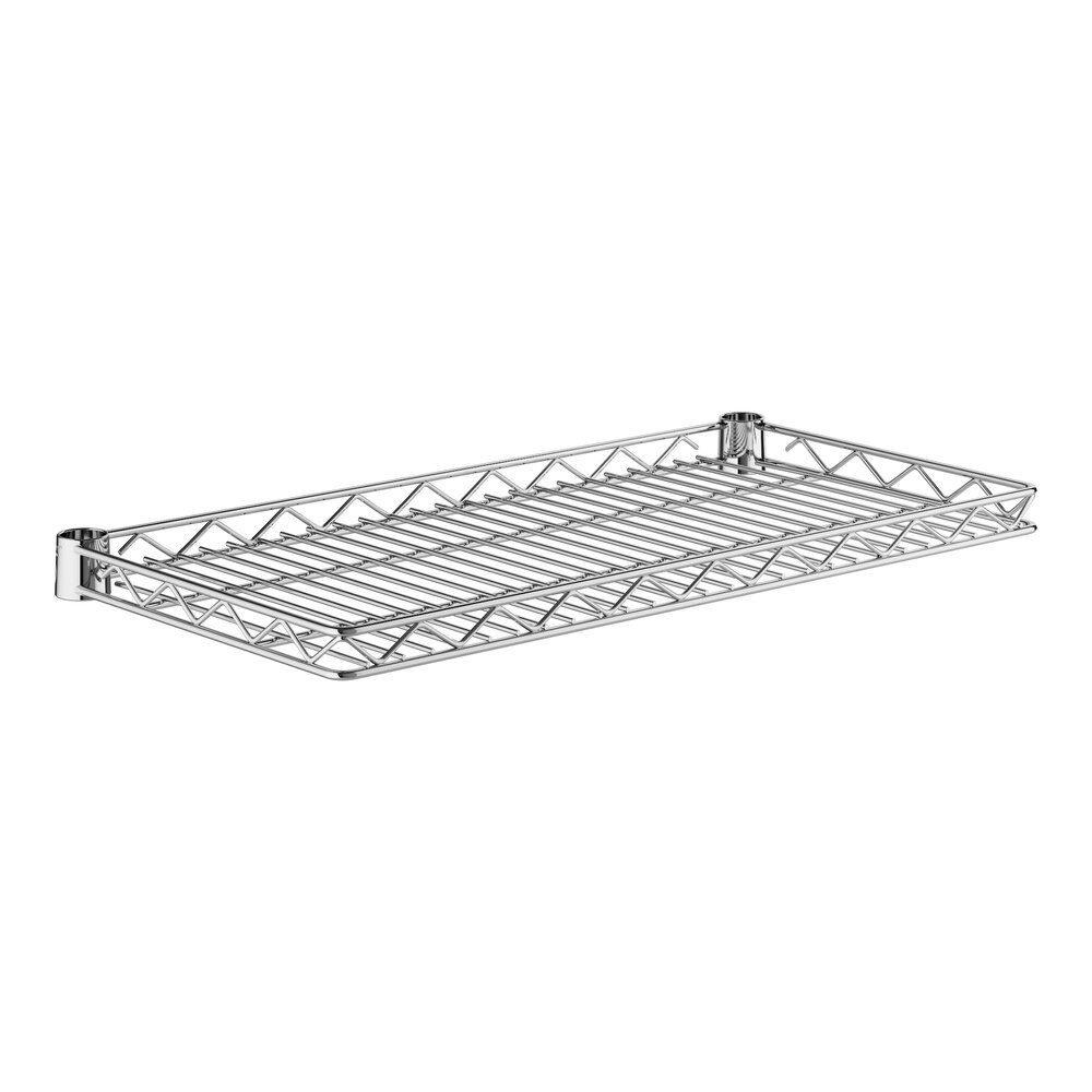Regency 12" x 24" NSF Chrome Wire Cantilever Shelf