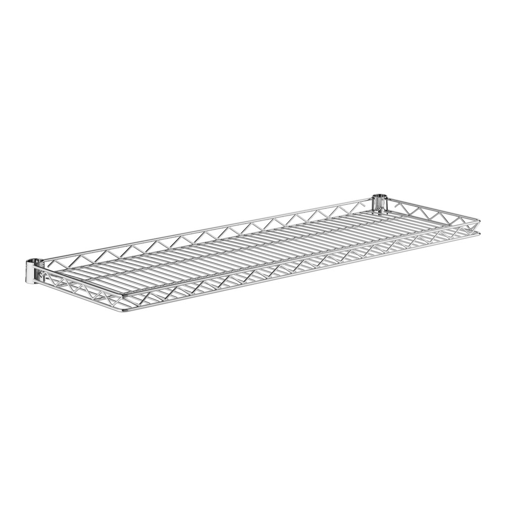 Regency 12" x 36" NSF Chrome Wire Cantilever Shelf