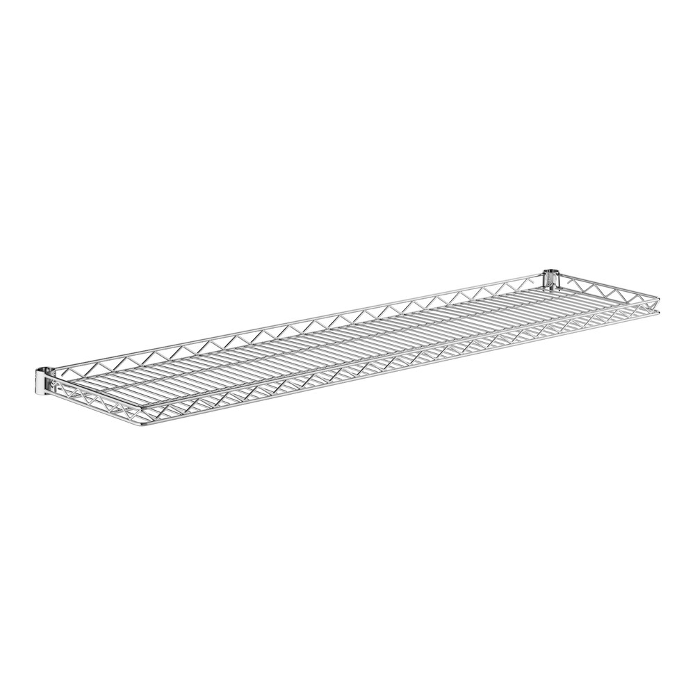 Regency 12" x 48" NSF Chrome Wire Cantilever Shelf