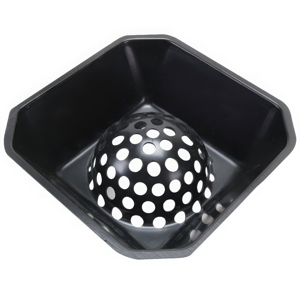 FMP 102-1142 Plastic Dome Floor Sink Strainer - 7" x 7"