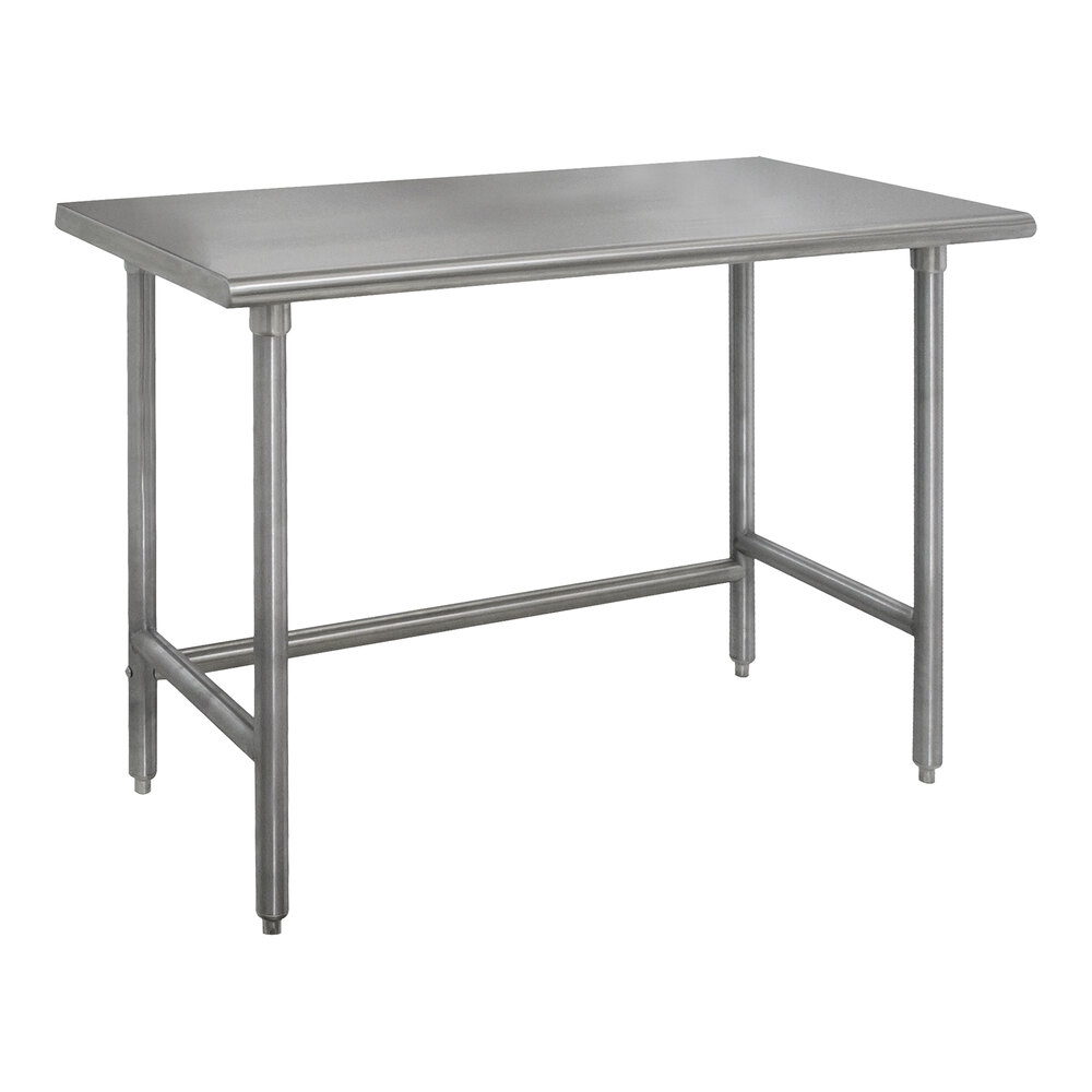 Advance Tabco TMSLAG-300-X 30" x 30" 16 Gauge Professional Stainless Steel Work Table