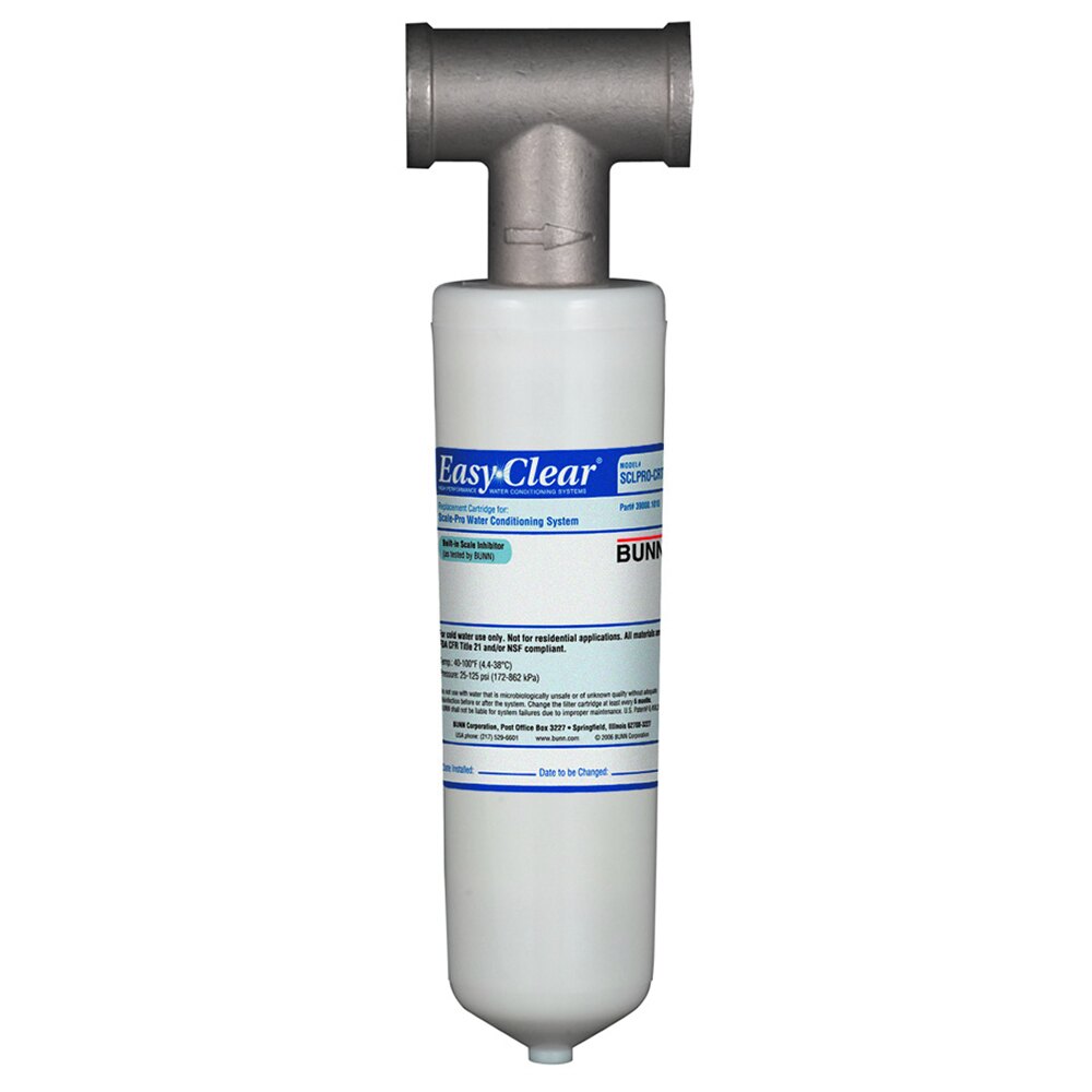 Bunn Scale-Pro Easy Clear Water Quality System Filter Kit - 6 gpm (Bunn 39000.0010)