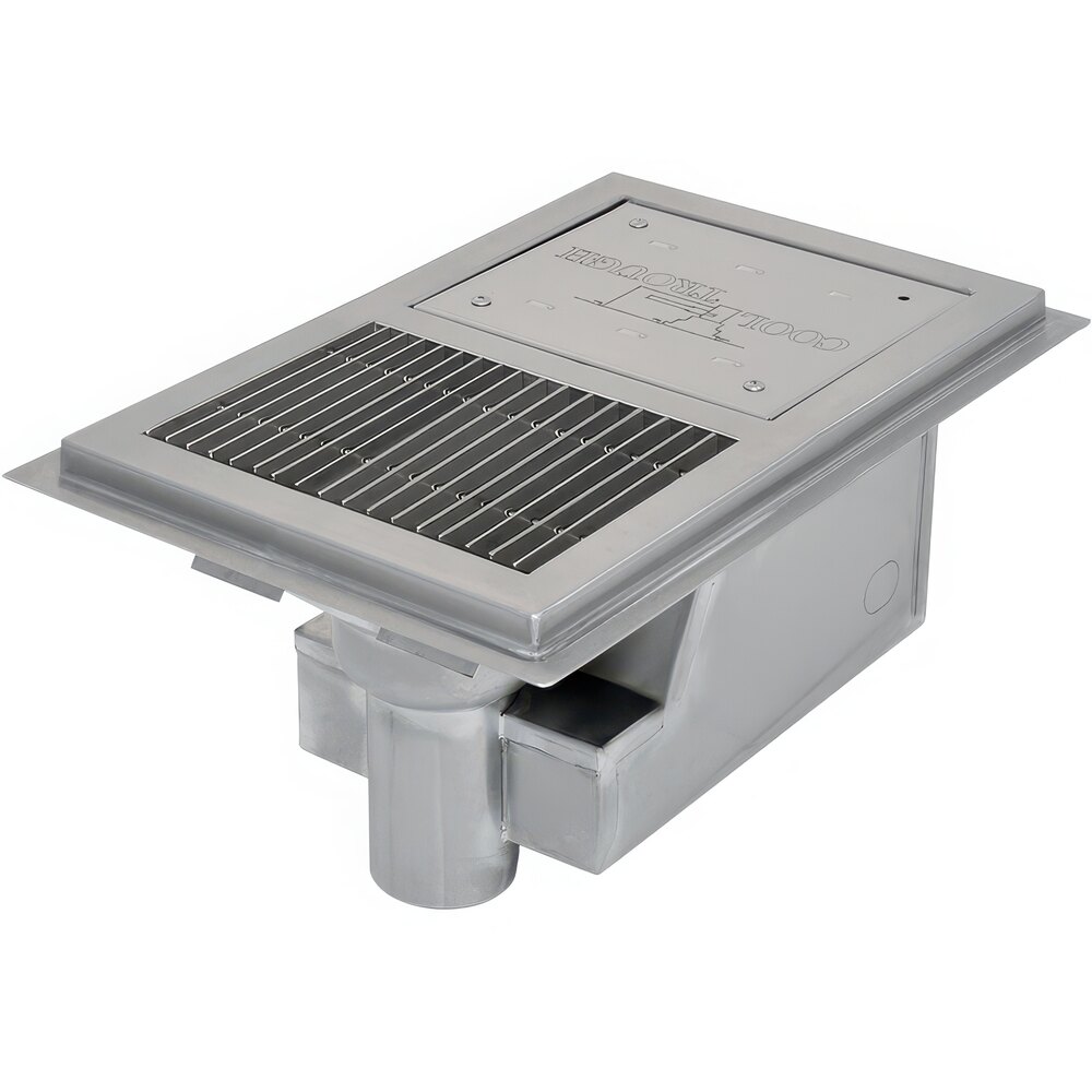 Eagle Group WTFT-1518-SG Cool Trough 15" x 18" Water Tempering System with Stainless Steel Grating