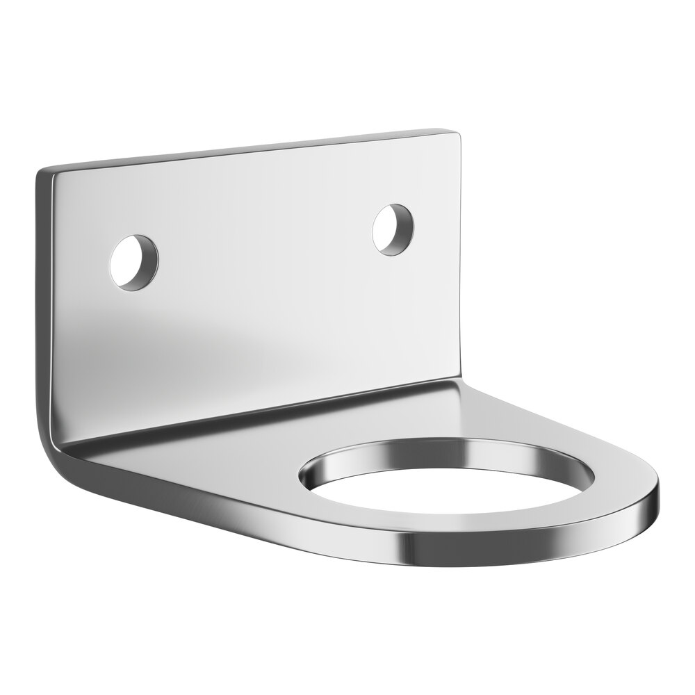 Regency Stainless Steel Middle Wall-Mount Support for Cantilever Shelving Post