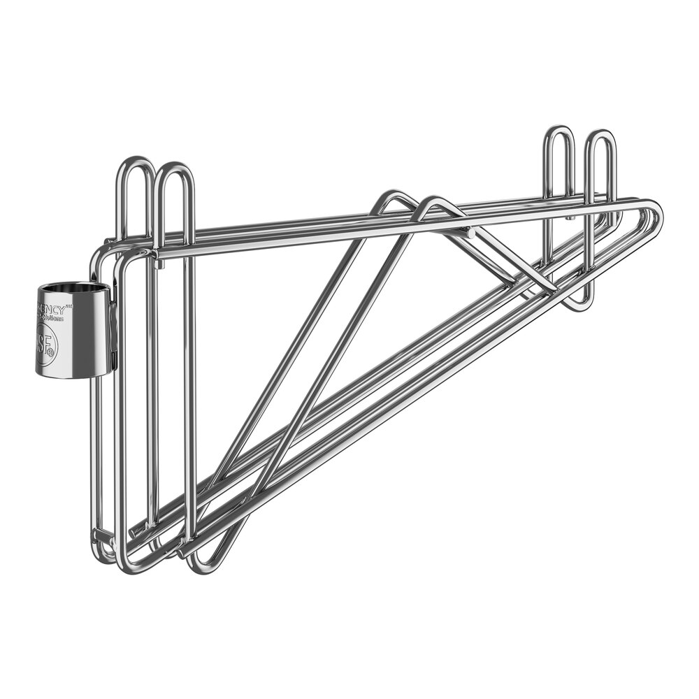 Regency 12" Deep Double Cantilever Bracket for Adjoining Chrome Wire Shelving